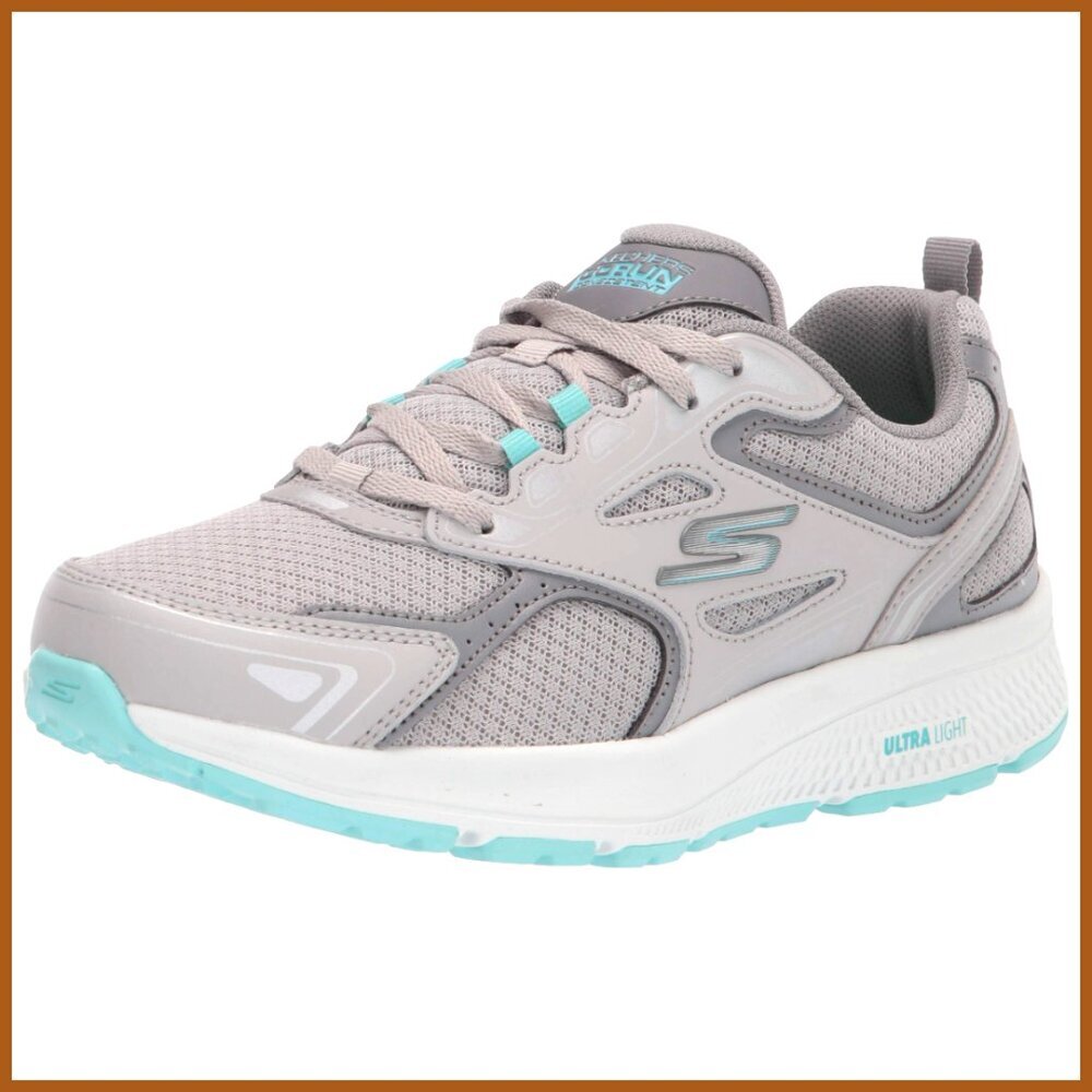 Leather and Mesh Athletic Shoes with Air-Cooled Goga Mat Insole